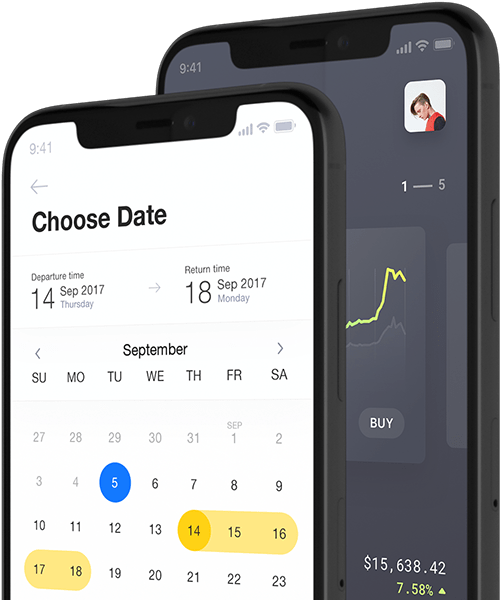 MDhobi App Mockup